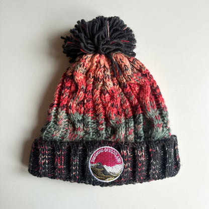 Dreaming of Scotland Beanie in Pink & Blue